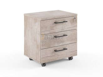 Кабинет руководителя Офисная тумба мобильная с замком TMC 3D