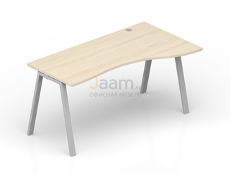 Мебель для персонала Асимметричный стол Волна правый ARG169DV