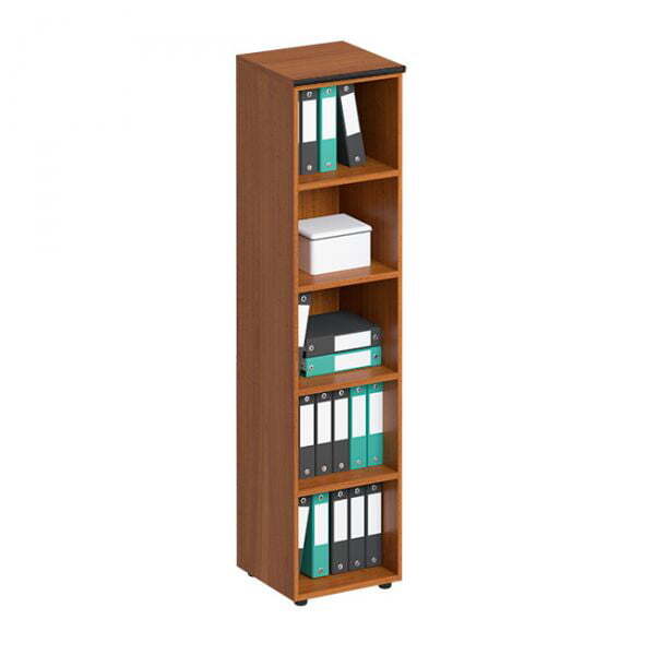 Стеллаж высокий узкий Дин Р ДР 776 ОФ 460x465x1965 (Французский орех)