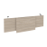 Царга стола руководителя Onix O.M-CSR-4 1340x450x54