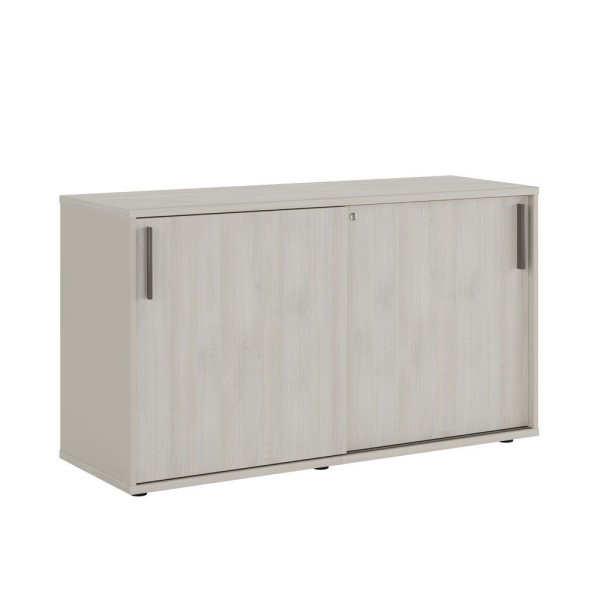 Тумба с раздвижными фасадами New Line NLN36334621 1466x510x750 (Дуб шамони светлый)