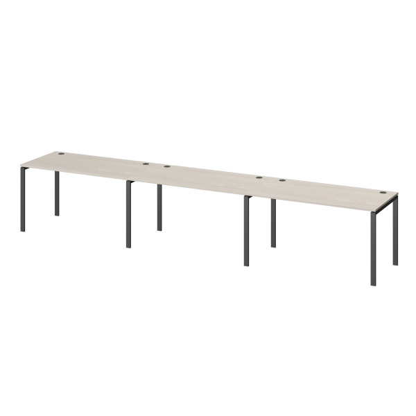 Бенч линейный на 3 рабочих места Арго-М АМБЛ-003-3 4200x730x760