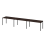Бенч линейный на 3 рабочих места Арго-М АМБЛ-004.60-3 4800x600x760