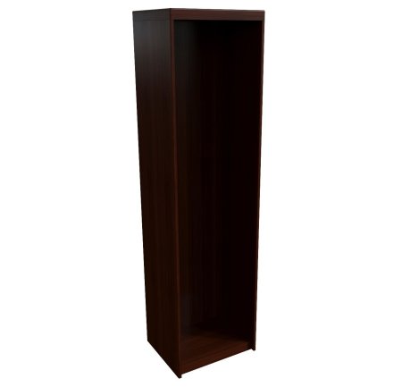 Каркас шкафа одностворчатого Sorbonne 22501 470x450x2000 (Темный орех)