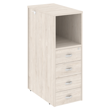 Тумба 4 ящика завершающая, правая Onix O.R-TV-4R 436x767x1185