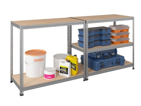 Стеллаж SBL 180KD/120x40/5 оцинкованный (Оцинкованная сталь)