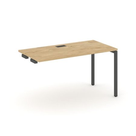Стол-приставка к опорным элементам SN-4P.OPRS-022 (1180х800х750) (Тиквуд Светлый/Металл Антрацит)