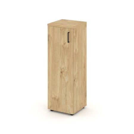 Шкаф средний узкий SN.STU-204(L) (400х400х1203) (Тиквуд Светлый)