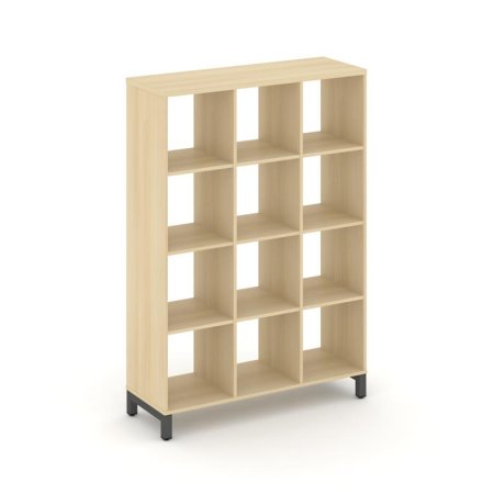 Каркас стеллажа 4 яруса SN.KS-430 (1121х400х1615) (Акация Лорка/Металл Антрацит)