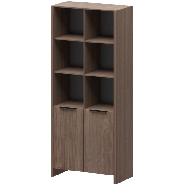 Стеллаж комбинированный Акцент КТ-42.38 856x438x1968