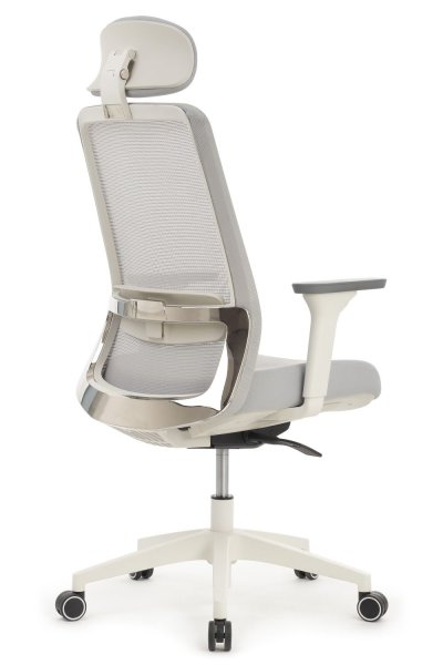 Офисное кресло Work W-218C WHITE Светло-серый