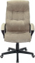 Кресло руководителя CH-824 Fabric песочный Light-21 крестов. пластик