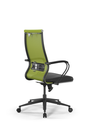 Кресло для руководителя Метта Sit 10 B2-163K - T+Extra /Km00/Wm12/K3bL(M09.B11.G19.W02) (Лайм | Черный)