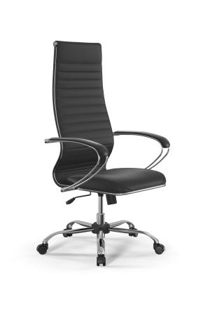 Кресло для руководителя Метта Sit 10 B1-161K - Extra /Km02/Wm12/K1cL(M09.B21.G20.W01) (Черный)