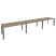 Рабочая станция на П-образном м/к Onix O.MP-RS-3.4.8 4740x800x750