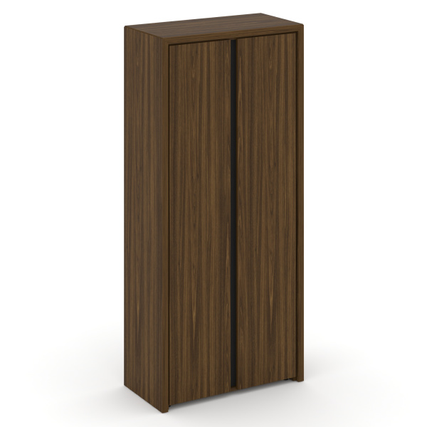 Шкаф высокий широкий Corner COR.ST-1.9 (900x450x2000) (Орех Лоренцо-Графит)
