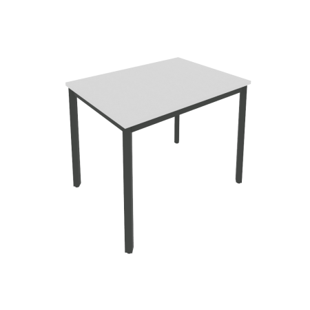 Стол письменный на металлокаркасе Slim С.СП-3 980x720x750 (Серый/Антрацит металл)