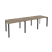 Рабочая станция на П-образном м/к  Onix O.MP-RS-3.1.8 2940x800x750