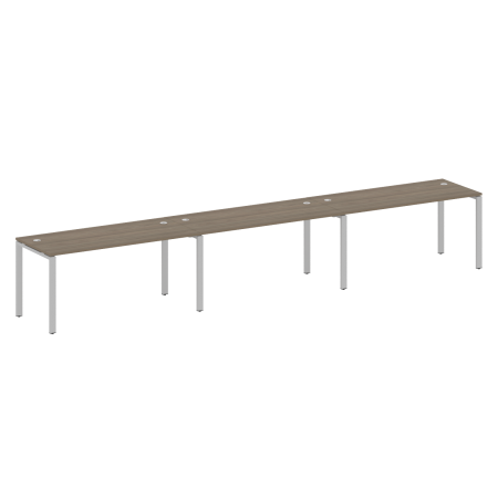 Рабочая станция на 3 раб. места Metal System Style БП.СМ-3.4 4800x720x750