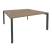 Рабочая станция на П-образном м/к Onix O.MP-D.RS-2.4.8 1580x1635x750
