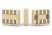 Набор стеллажа 1 сторонний, 3 яруса SN.NS-341 (1488х400х1248)