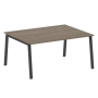 Стол для переговоров (1 столешница) на А-образном м/к Metal System Style БА.ПРГ-1.4 1600x1235x750