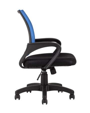 Кресло офисное TopChairs Simple синее (Компьютерное кресло Simple синий)