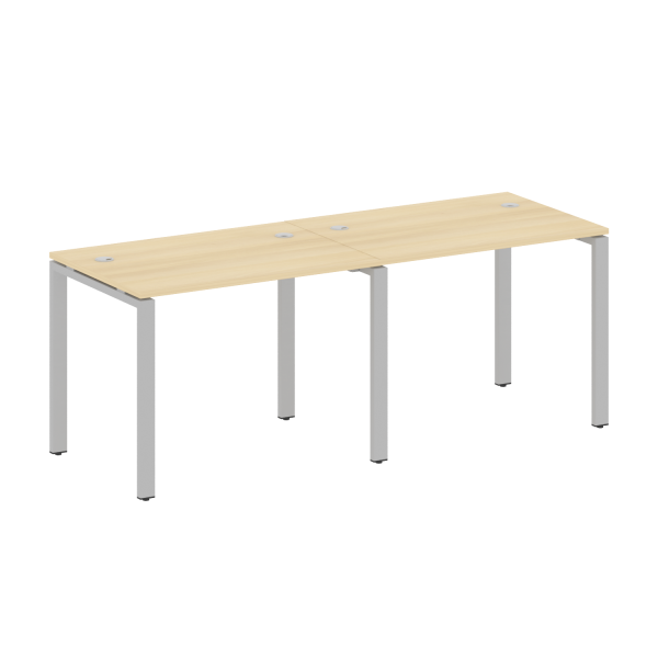 Рабочая станция на 2 раб.места Metal System Style БП.СМ-2.1 2000x720x750