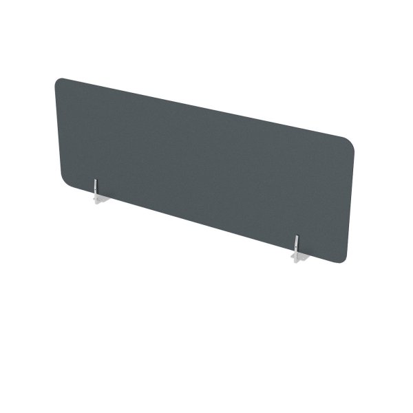 10БФО.125 Барьеры фронтальные оргстекло (1200x4x500) (Dark greyПорошковое покрытие)
