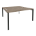 Рабочая станция на П-образном м/к Onix O.MP-D.RS-2.4.8 1580x1635x750