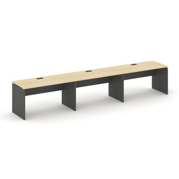Рабочая станция 1 сторонняя SN-D.ORS-031 (2940х600х750) (Акация Лорка/Антрацит)
