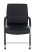 Кресло T-8010N-LOW-V черный Leather Black эко.кожа низк.спин. полозья металл хром