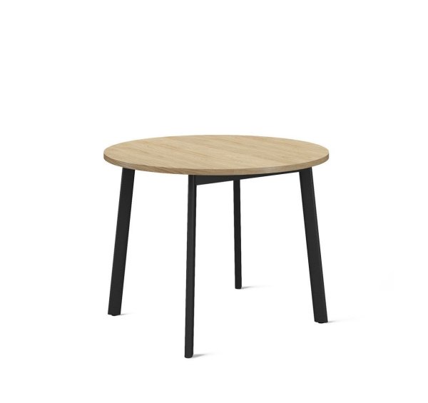 FLEX Стол для переговоров круглый (Гикори/Графит металл)