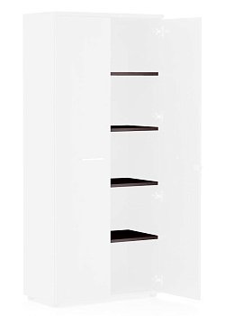 Полки шкафа высокого Fermo 72H101 760x380x18
