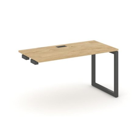Стол-приставка к опорным элементам SN-5O.OPRS-012 (1180х700х750) (Тиквуд Светлый/Металл Антрацит)