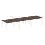 Стол для переговоров (3 столешницы) на А-образном м/к Metal System Style БА.ПРГ-3.3 4200x1235x750